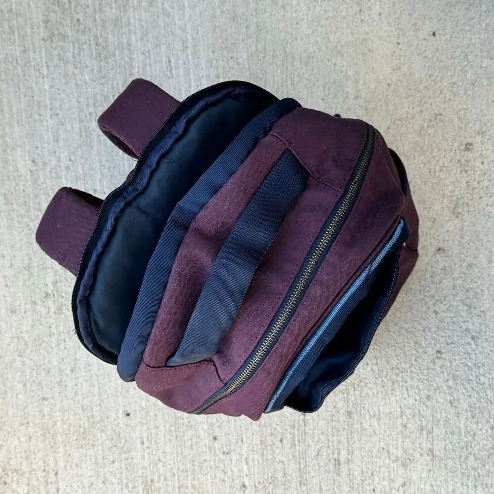 Lululemon Athletica Purple Backpack